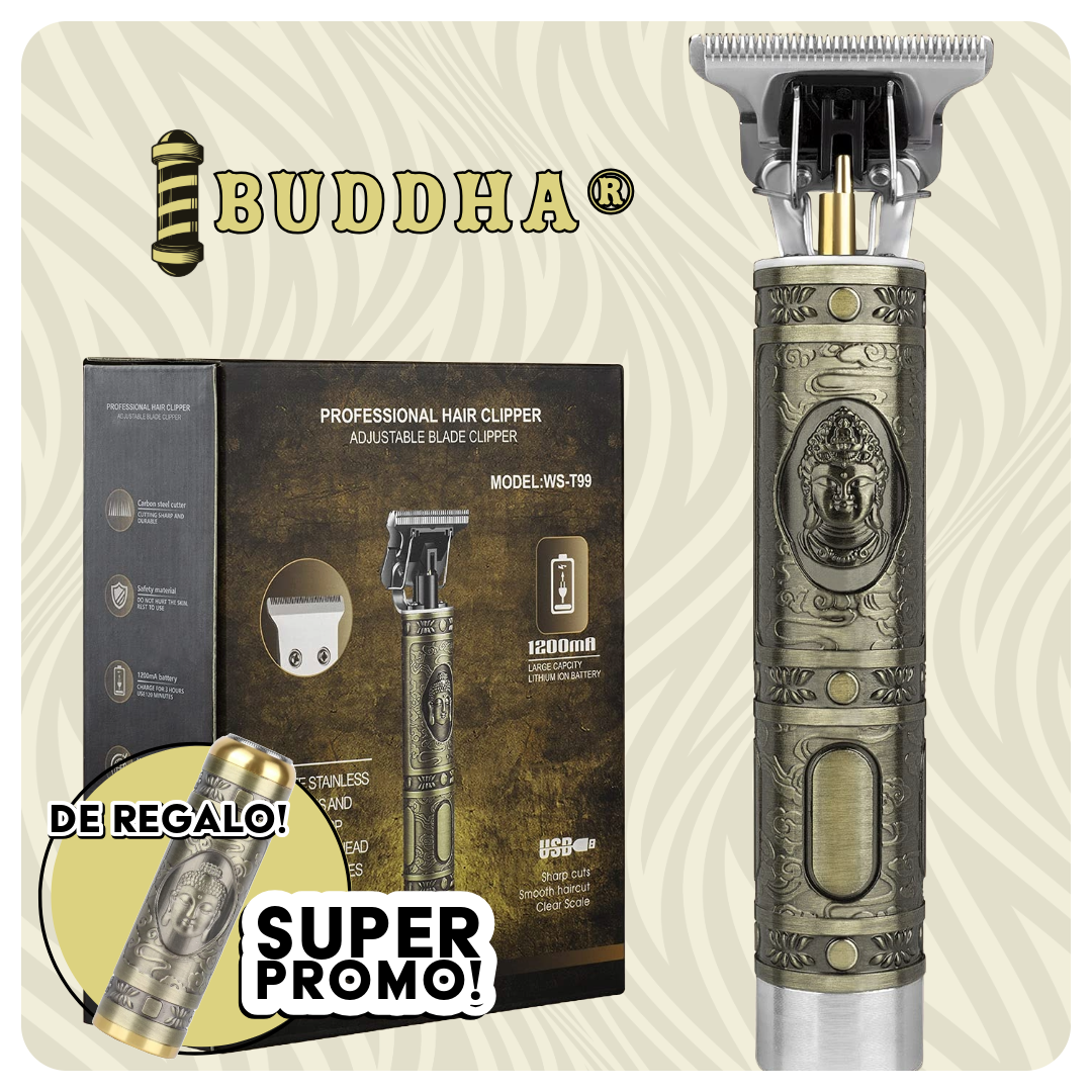 Cortadora de Pelo y Barba Buddha™ + Mini Afeitadora Buddha™ ¡De Regalo! - Tu Combo ideal